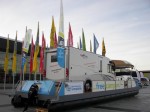 WoMo-freecamper der Bootcamping GmbH auf der Messe-Piazza der CMT in Stuttgart