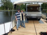 Roswita und Peter M. aus Schlesig Holstein haben mit dem freecamper spontan die Havel befahren.