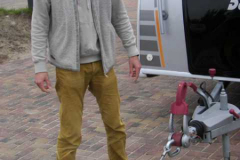 Wie kommt der Wohnwagen auf den freecamper?