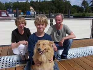 Familie Nickel mit Sohn Ole & Hund Clara