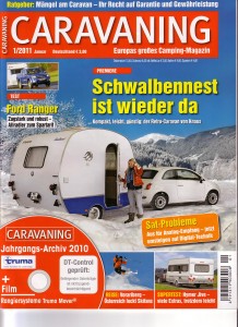 Caravaning Titel Heft 1/2011