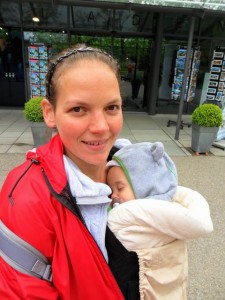 Katja und die 5 Monate alte Lina