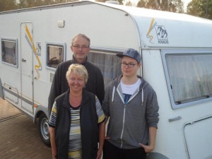Die drei vom Niederrhein empfehlen den freecamper® allen Caravanern
