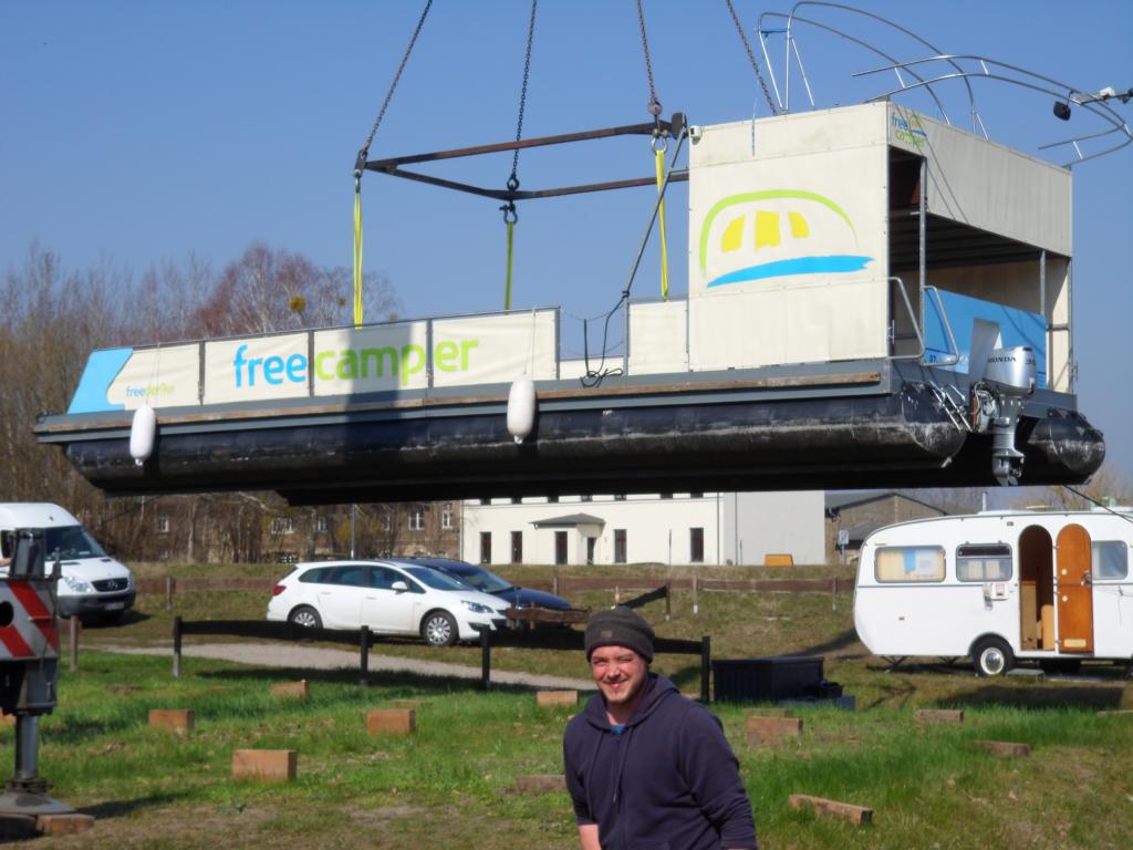 Ein wenig Normalität beim Kranen