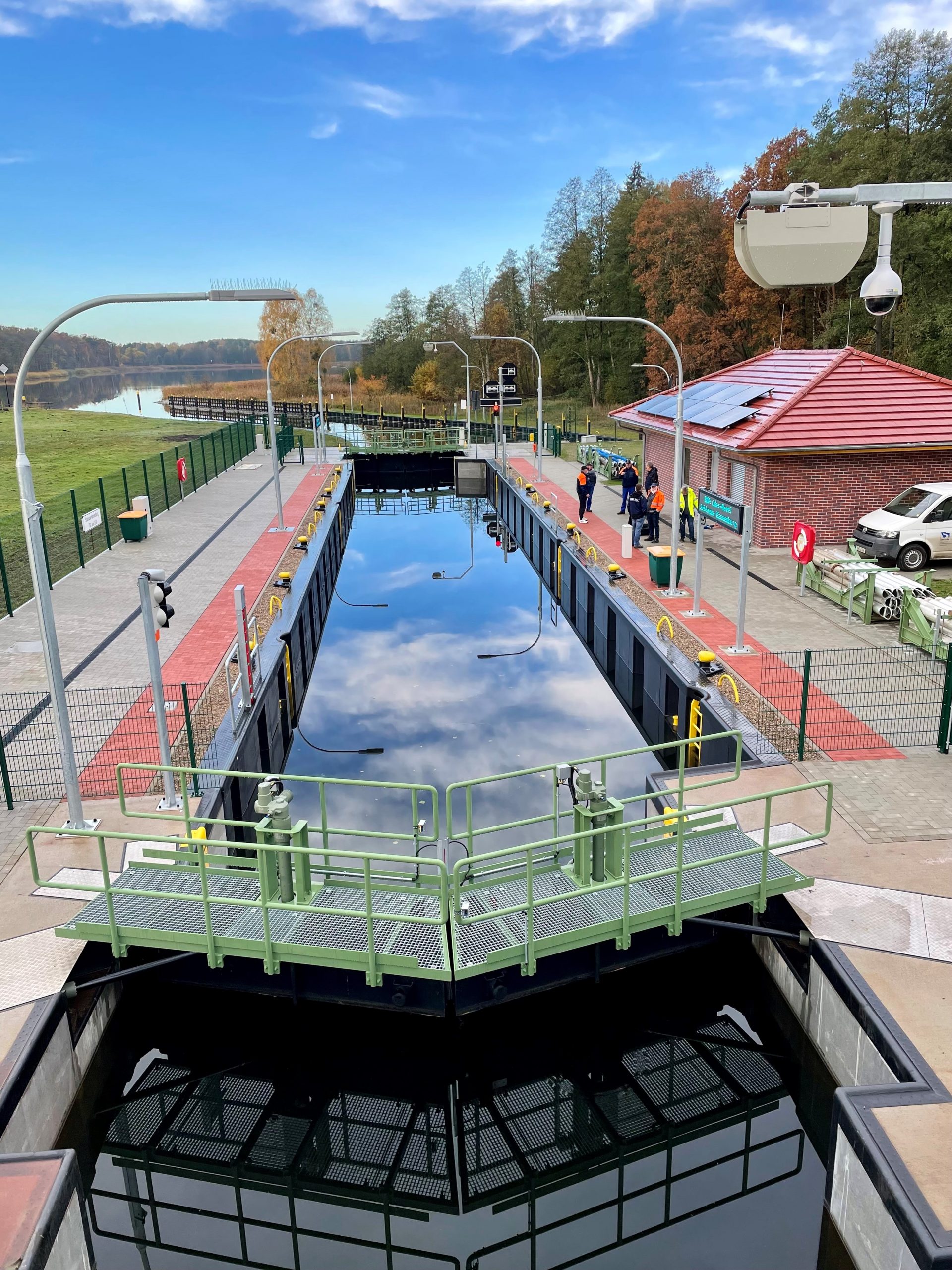 Schleuse Kannenburg fertiggestellt