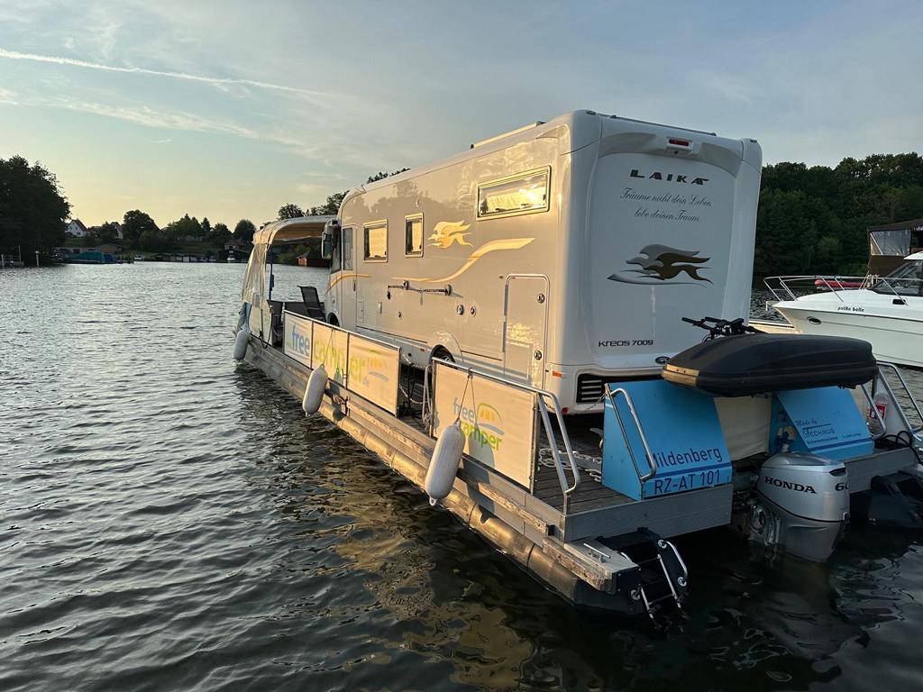 Super Camping Tage AUF dem Wasser im Mai und Juni